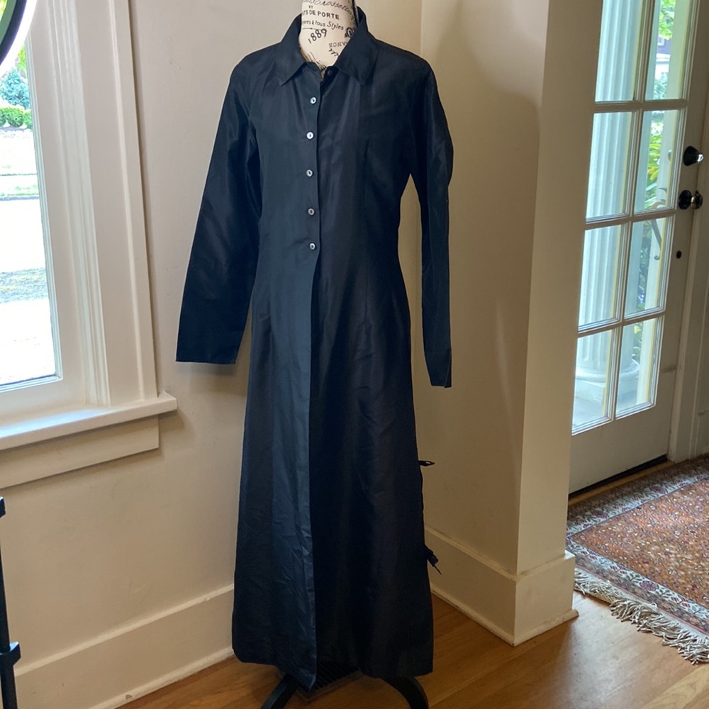 100% Silk Vintage Sheeth Coat/Dress